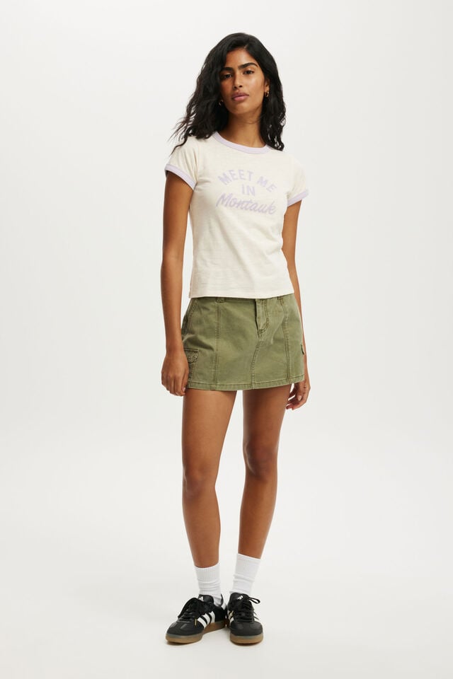 Cotton On Baby Graphic Tee Meet Me In Montauk/ Coconut