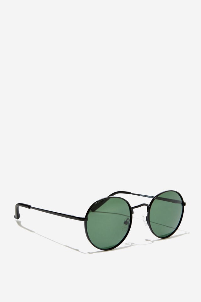 Cotton On Bellbrae Polarized Sunglasses Black/black/green