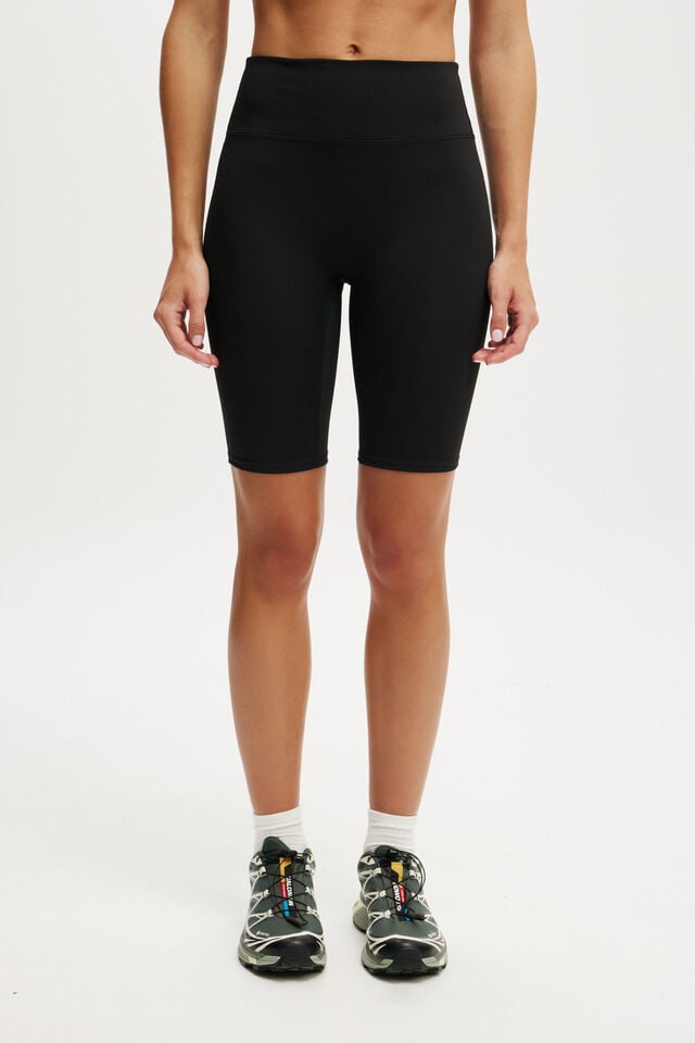 Cotton On Bondi Everyday Mid Length Bike Short Black
