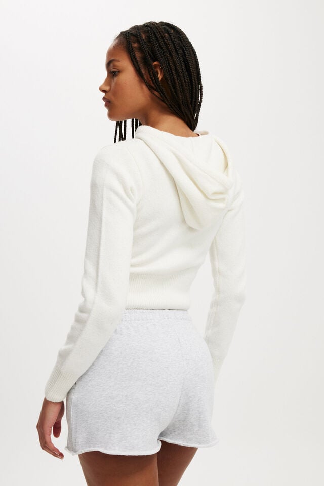 Cotton On Classic Fleece Mini Short Soft Grey Marle