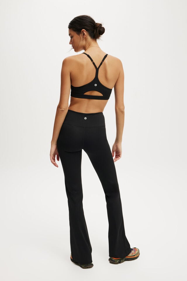 Cotton On 365 Highwaisted Flare Black