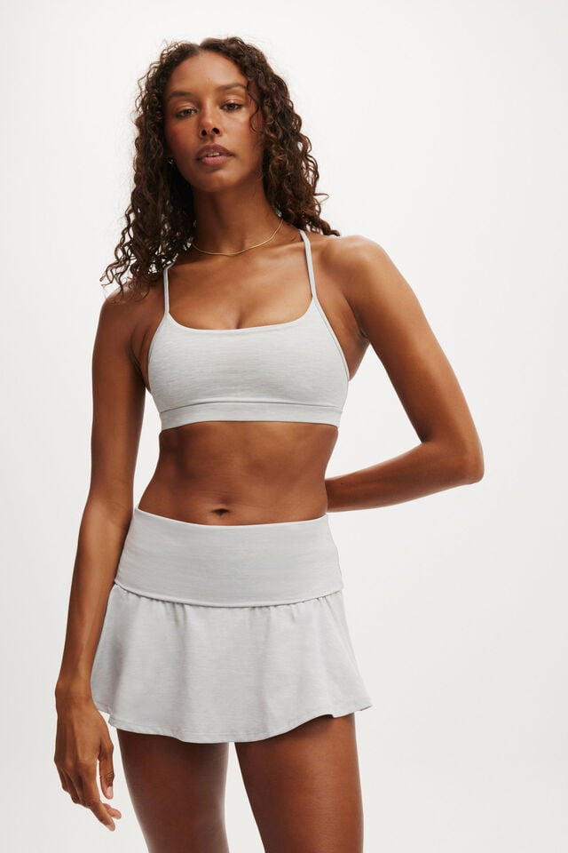 cotton on 365 Keyhole Crop light grey marle