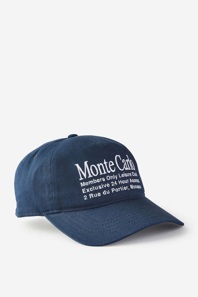 cotton on 5 Panel Hat true navy/monte carlo