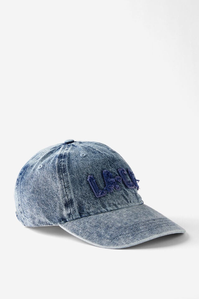 cotton on 5 Panel Mid Cap indigo denim/la-ca