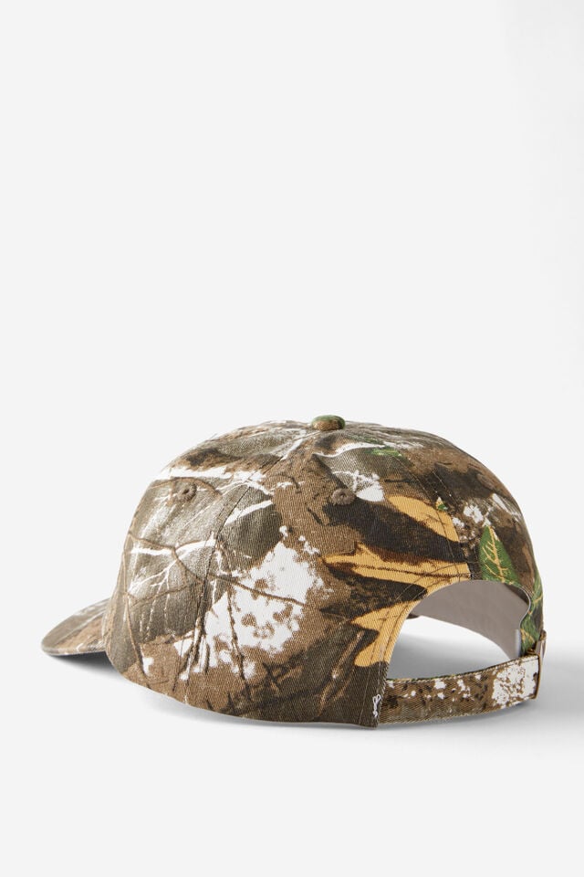 Cotton On 5 Panel Mid Cap Real Camo/lucid Dreaming