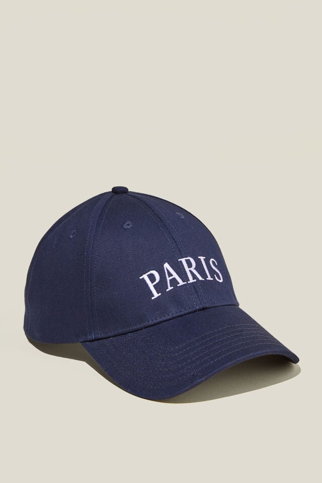 cotton on 6 Panel Baseball Cap navy/paris