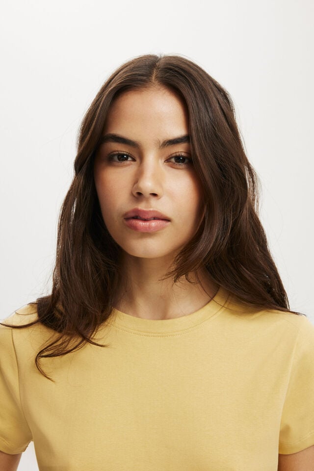 Cotton On 90S Baby Tee Dijon