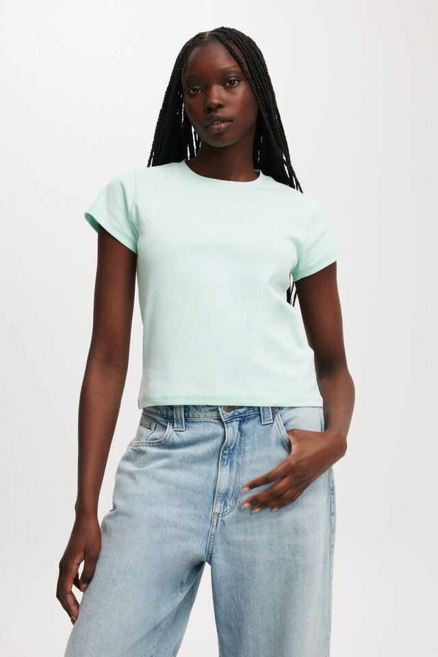 cotton on 90S Baby Tee mint julip