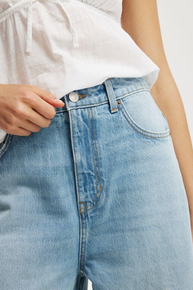 Cotton On 91 Wide Jean Cassette Blue