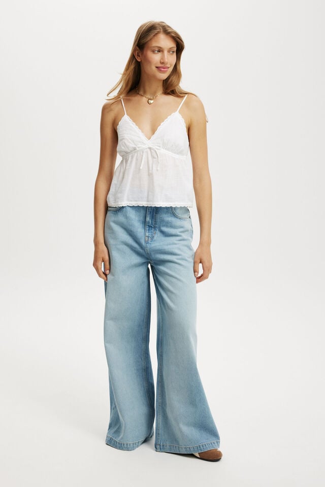 cotton on 91 Wide Jean cassette blue