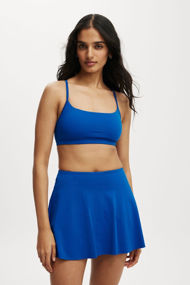 Cotton On Active Full Circle Skirt Electric Navy