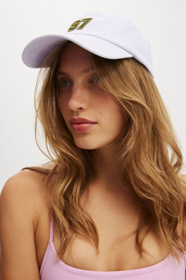 cotton on Active Graphic Cap thistle bac