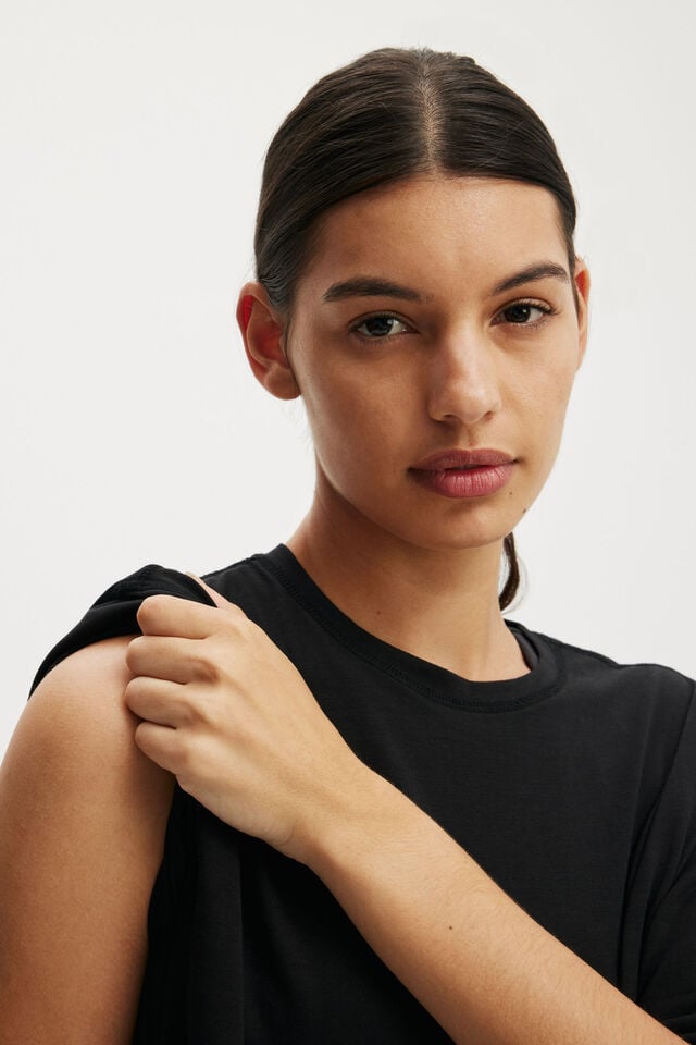 Cotton On Active Lightweight Tshirt Black