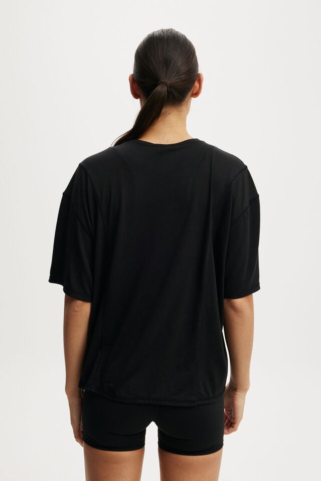 Cotton On Active Lightweight Tshirt Black