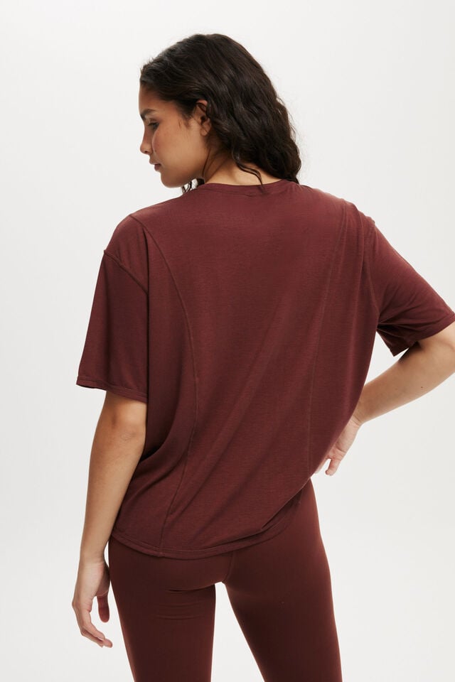 Cotton On Active Lightweight Tshirt Cappuccino