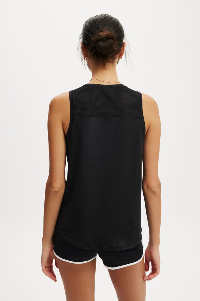 Cotton On Active Tank Black