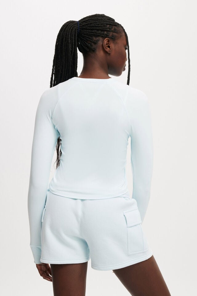 Cotton On Active Workout Longsleeve Clear Water