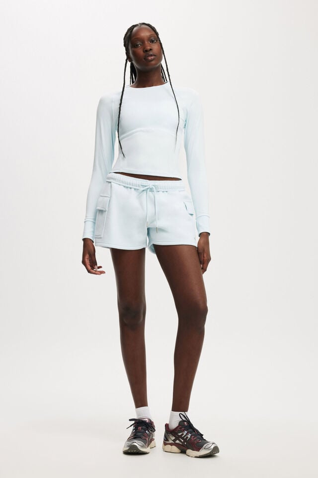 Cotton On Active Workout Longsleeve Clear Water