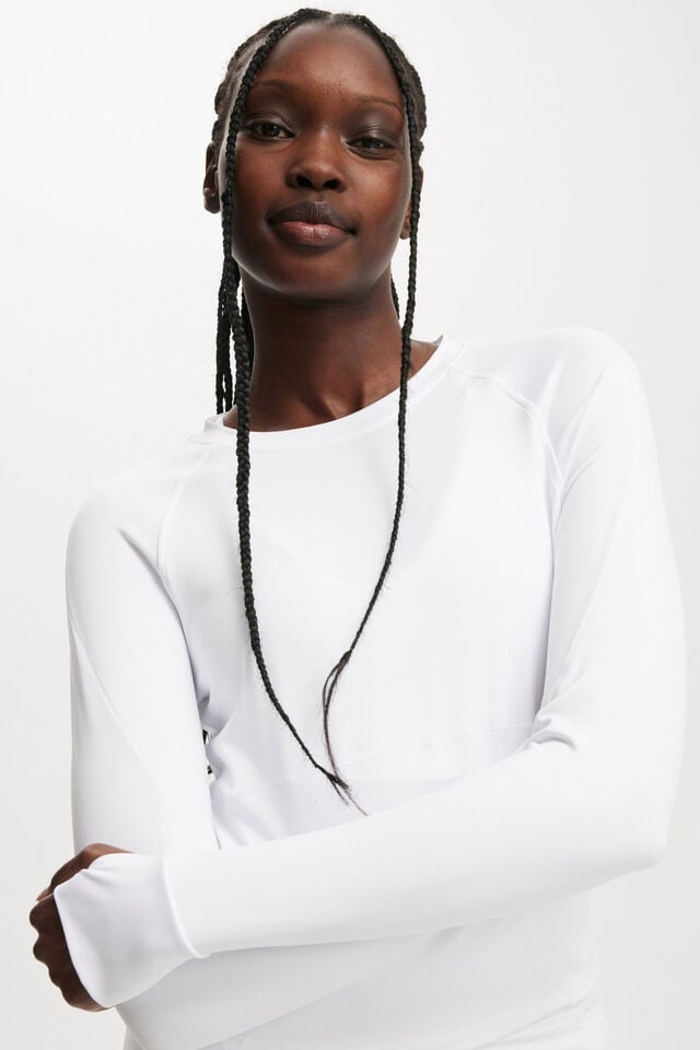 Cotton On Active Workout Longsleeve White