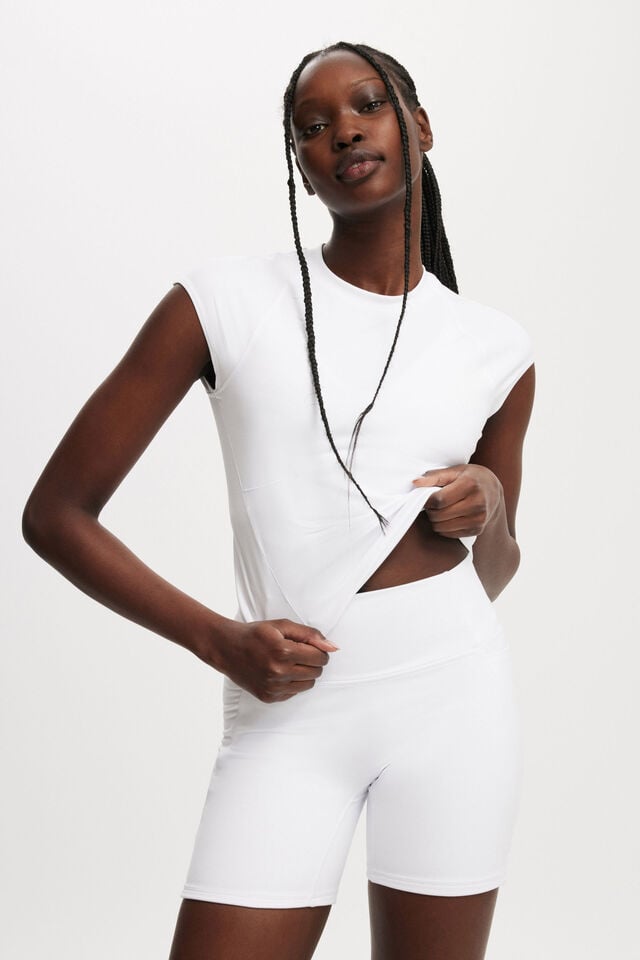 cotton on Active Workout Tshirt white