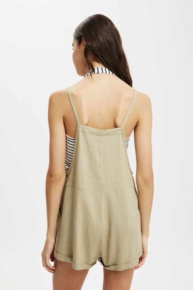 Cotton On Addison Beach Playsuit Desert Sage