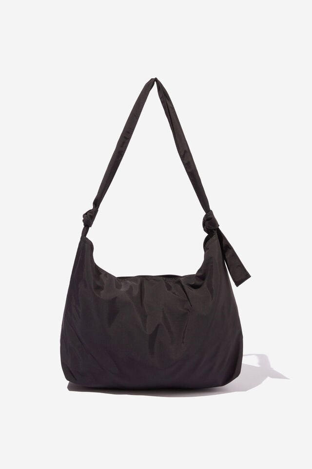 cotton on Alex Knotted Slouchy Tote black