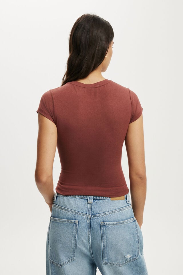 Cotton On All Day Crew Tee Henna Haze