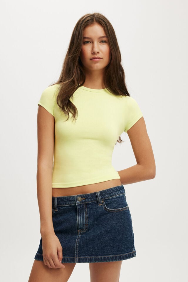 cotton on All Day Crew Tee iced matcha