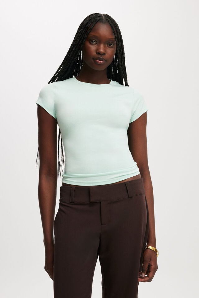 cotton on All Day Crew Tee mint julep