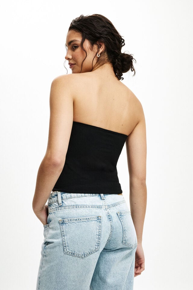 Cotton On All Day Tube Top Black