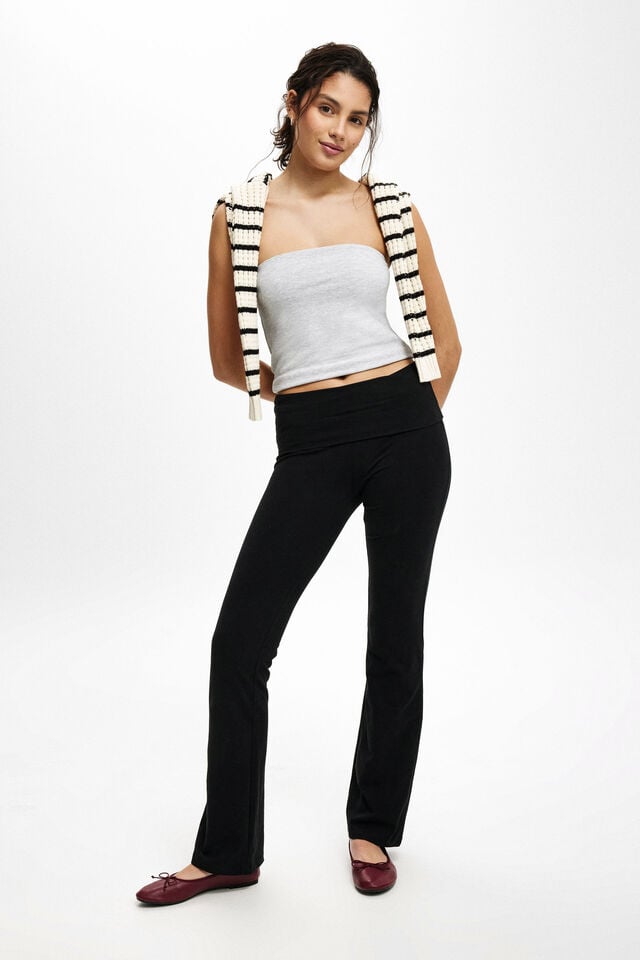 Cotton On All Day Tube Top Grey Marle