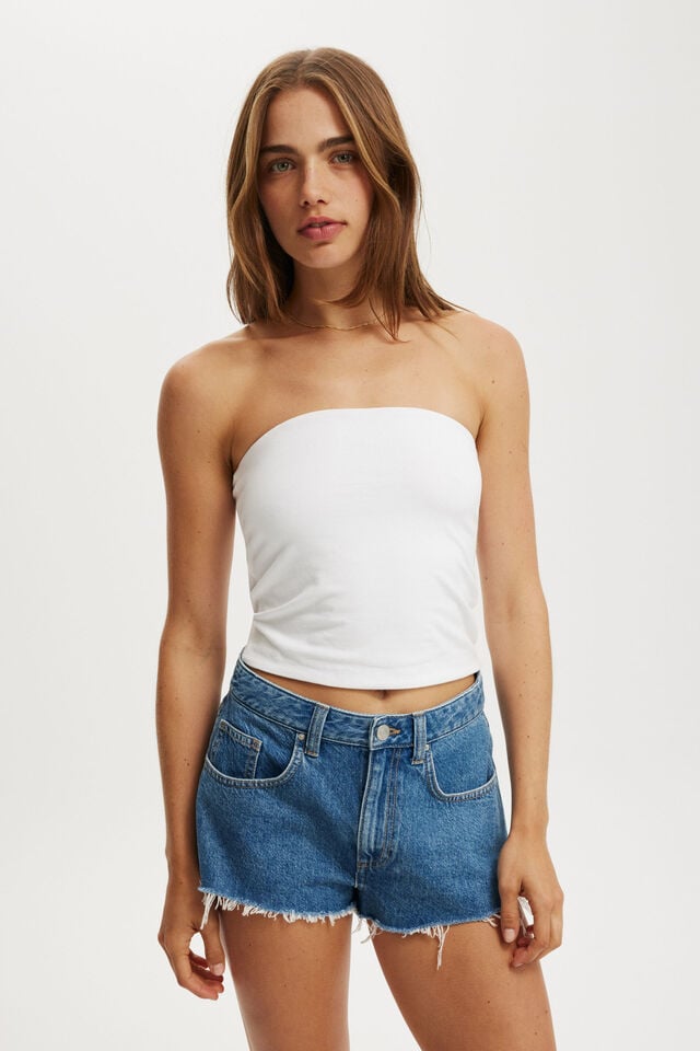 cotton on All Day Tube Top white