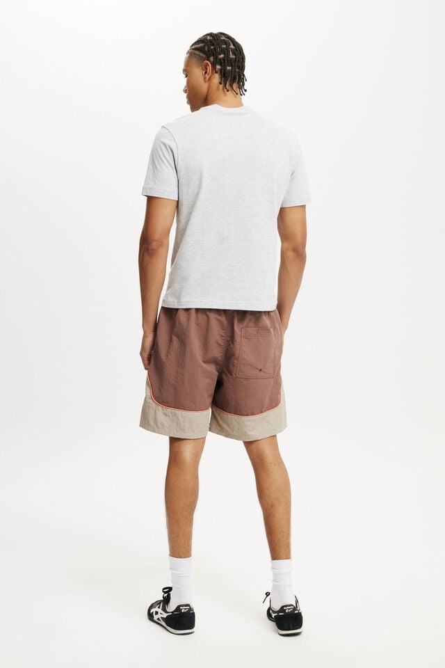 Cotton On All Purpose Short Burgandy / Gravel Panel