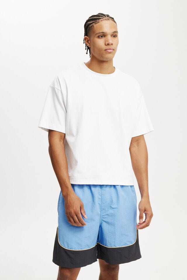 Cotton On All Purpose Short Soft Blue / Black Panel