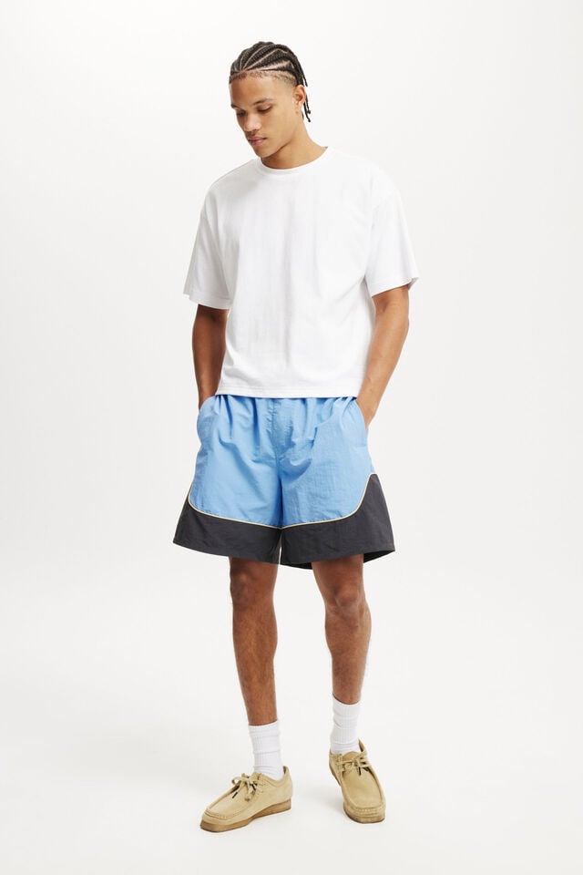 cotton on All Purpose Short soft blue / black panel