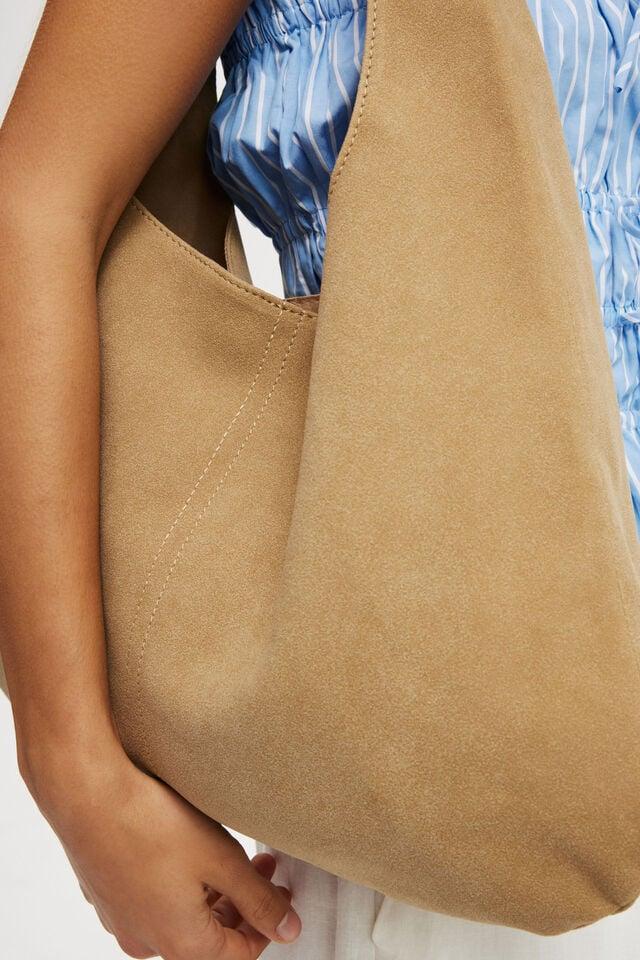 Cotton On Ava Tote Bag Sandstone Micro