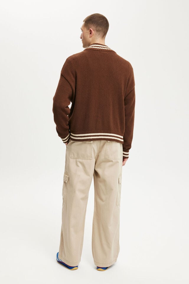 Cotton On Axel Super Baggy Cargo Pant Stone