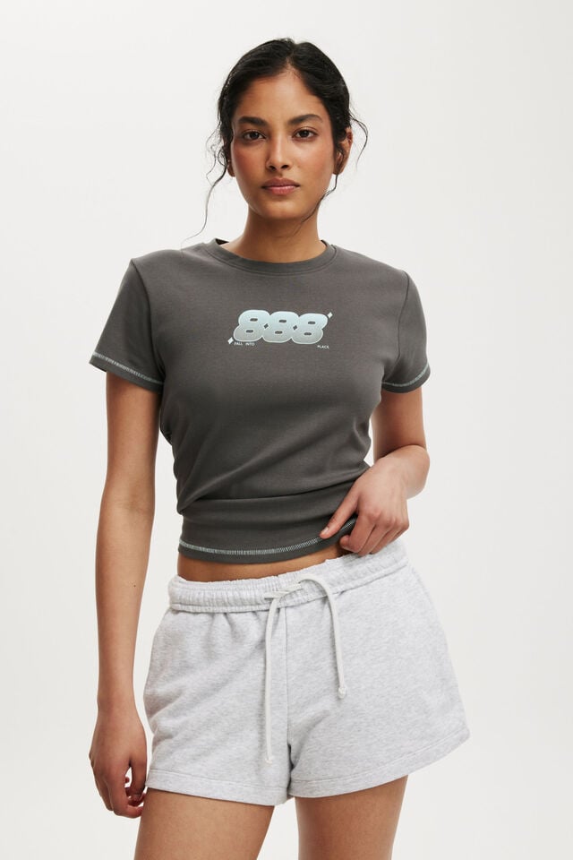 Cotton On Baby Graphic Tee 888/ Slate