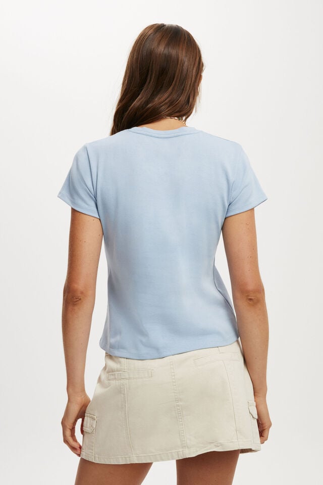 Cotton On Baby Graphic Tee Lunar Wings/dusk Blue