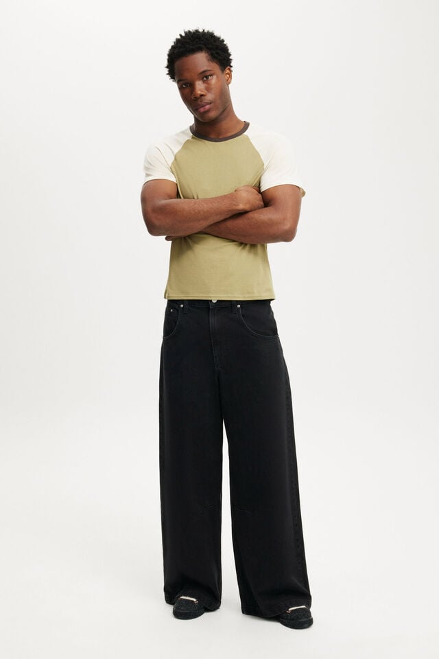 Cotton On Baby T-Shirt Blair Green/ Creampuff