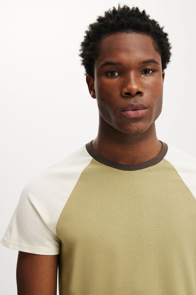 Cotton On Baby T-Shirt Blair Green/ Creampuff