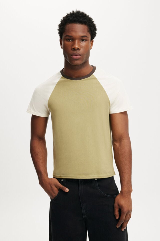 cotton on Baby T-Shirt blair green/ creampuff