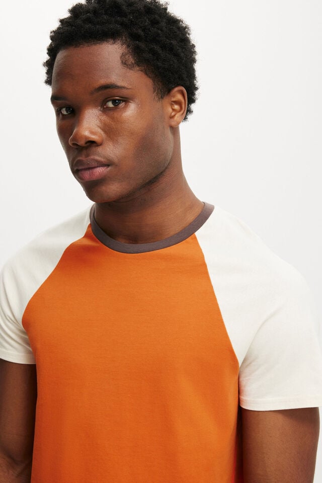 Cotton On Baby T-Shirt Burnt Jaffa/ Creampuff