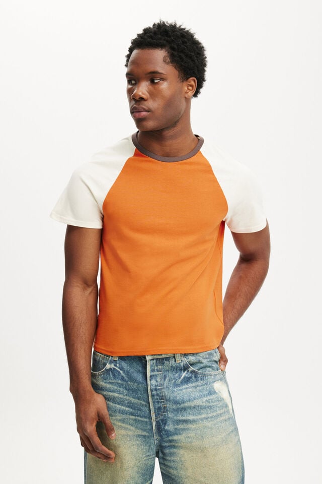 cotton on Baby T-Shirt burnt jaffa/ creampuff