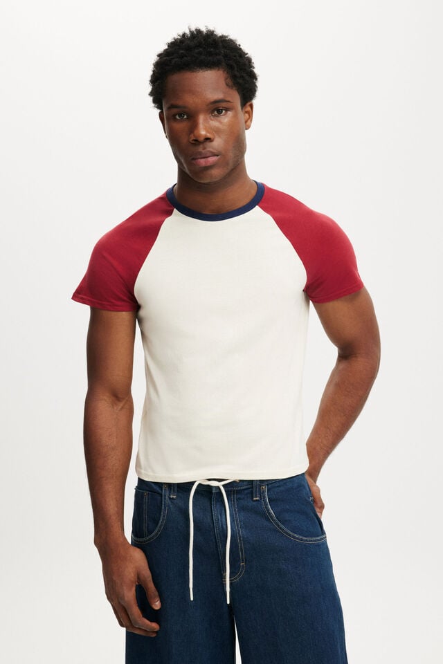 cotton on Baby T-Shirt creampuff/ chilli pepper