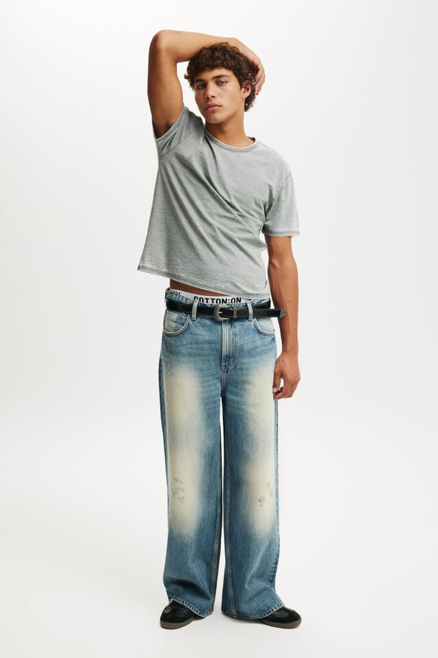 Cotton On Baby T-Shirt Nori Green Burnout