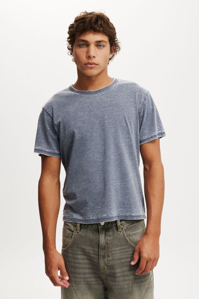 cotton on Baby T-Shirt true navy burnout