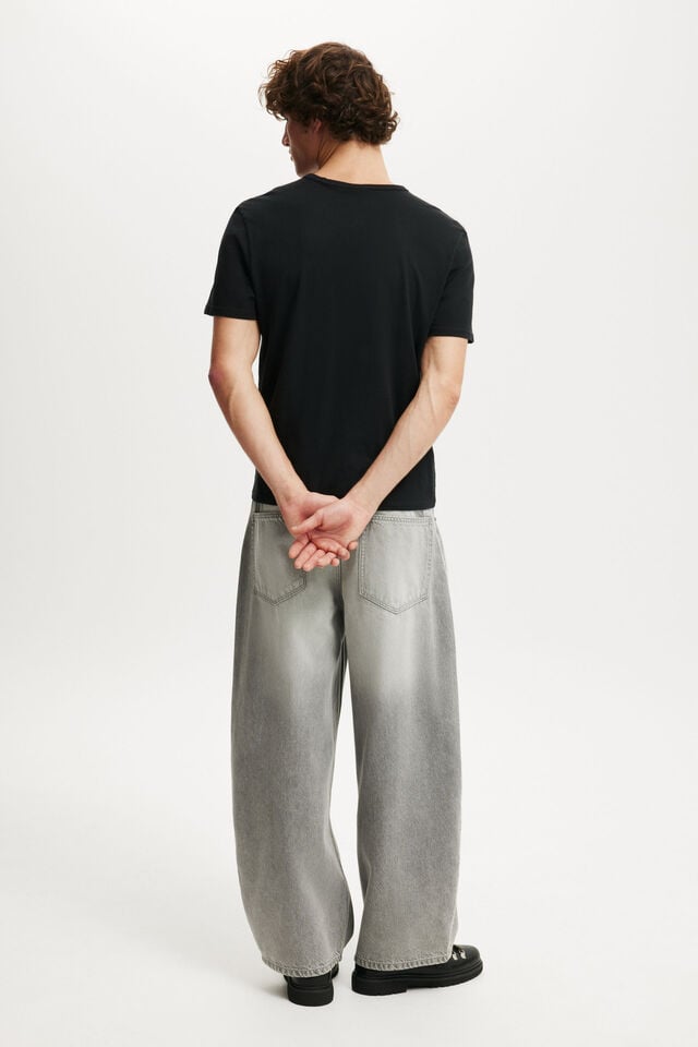 Cotton On Baggy Balloon Jean Pleat Shady Grey