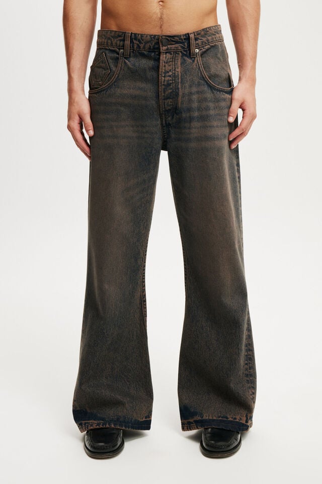 Cotton On Baggy Bootcut Jean Mocha