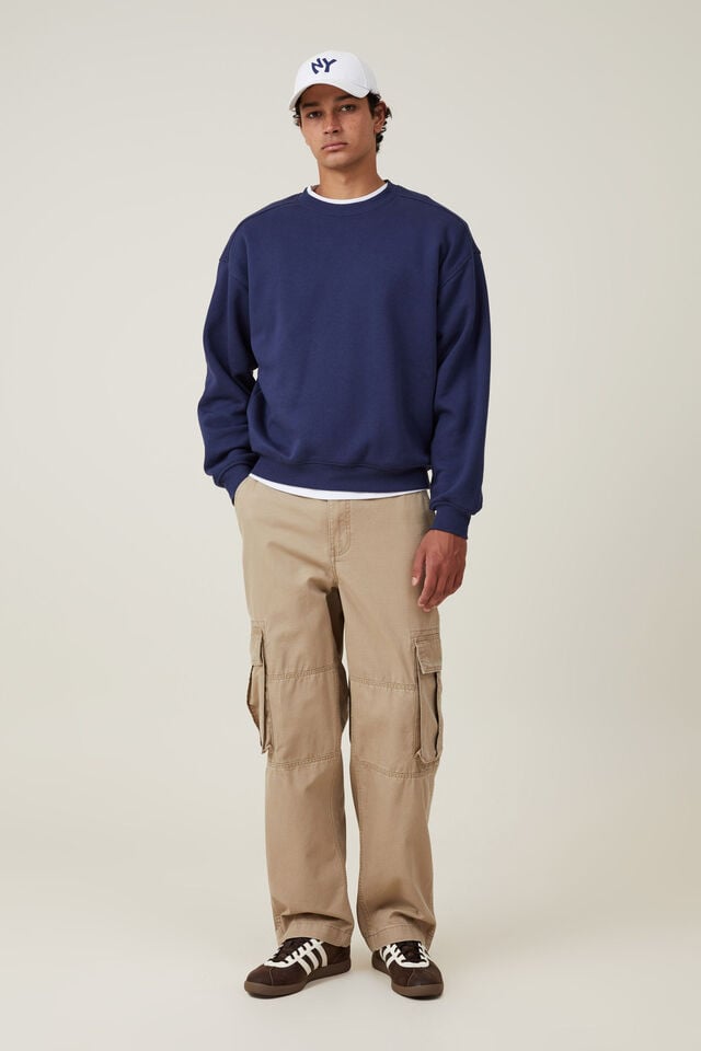 cotton on Baggy Cargo Pant light camel ripstop